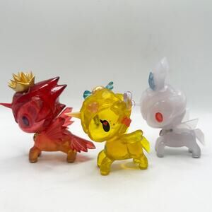Tokidoki Unicorno Metallico Series 6 Gem Blind Box Tokidoki-Con Lot of 3